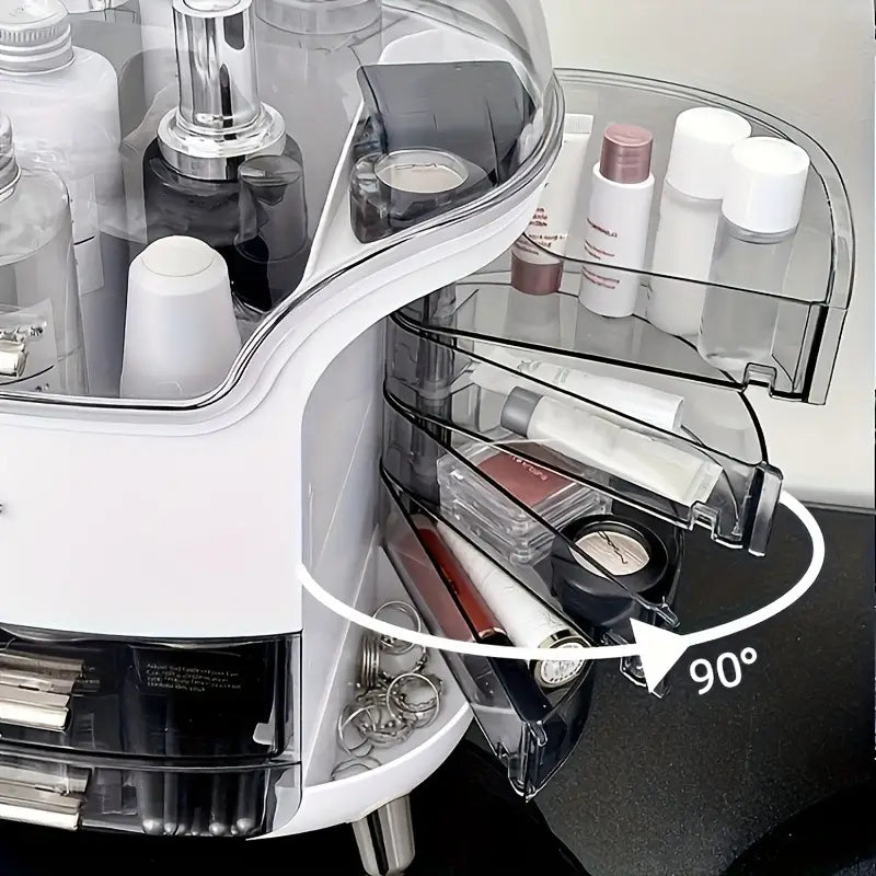 Specialized Makeup Organizer Designed for Storing And Displaying Cosmetics