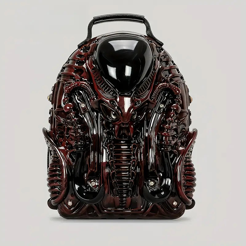 Cobra-Shaped Backpack