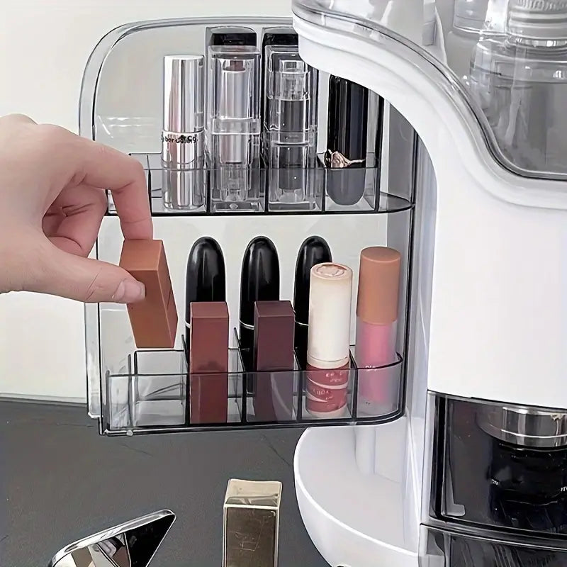 Specialized Makeup Organizer Designed for Storing And Displaying Cosmetics