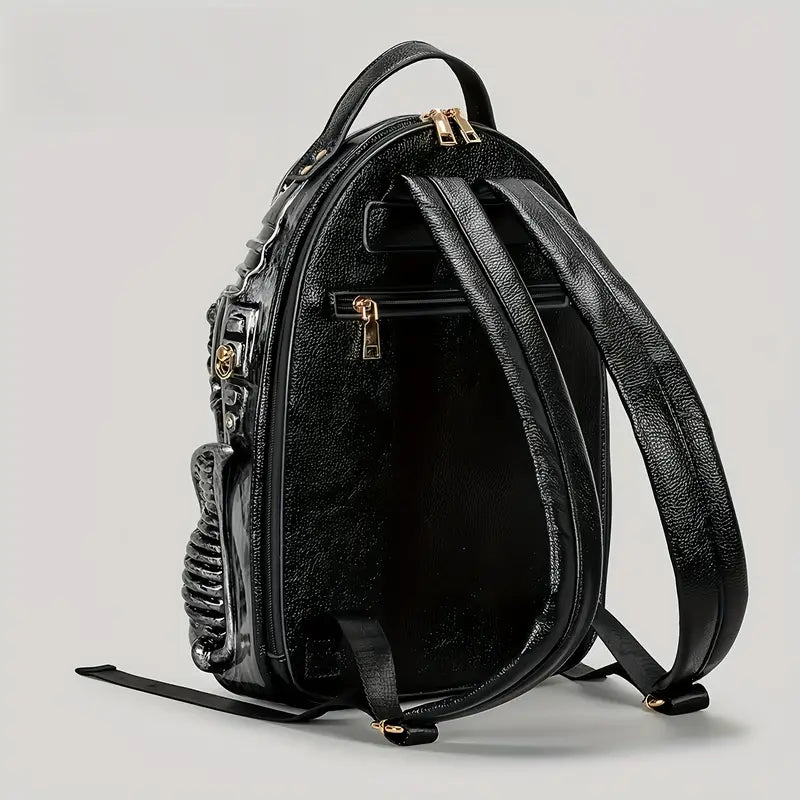Cobra-Shaped Backpack