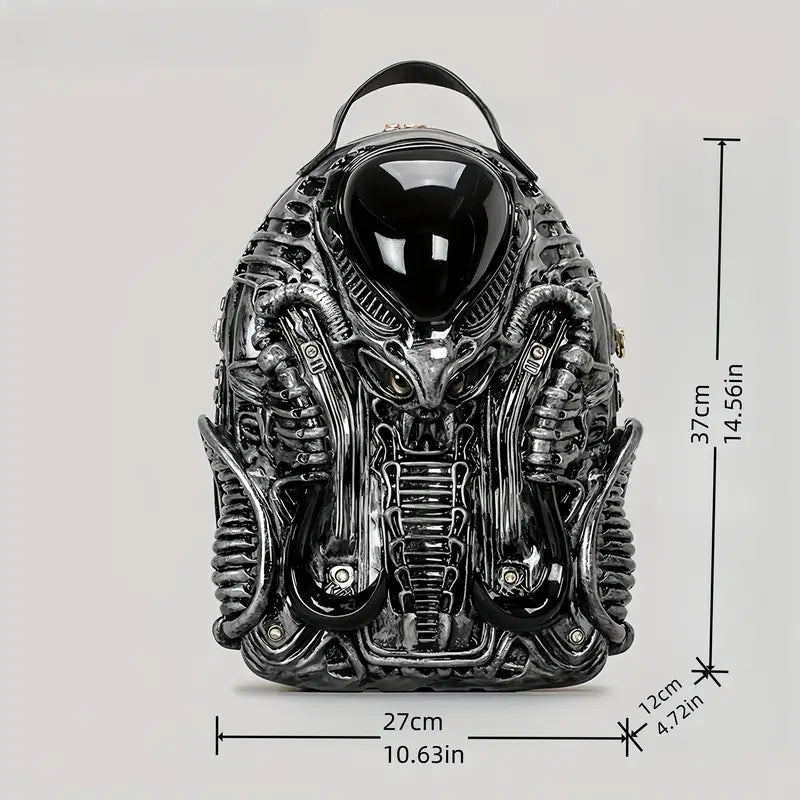 Cobra-Shaped Backpack